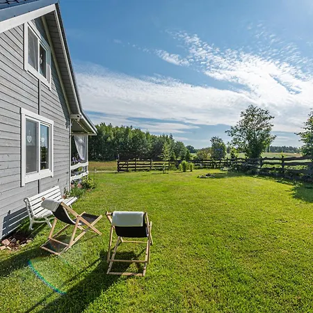 Pod Zurawiem Urokliwy Na Kaszubach Ferienhaus *