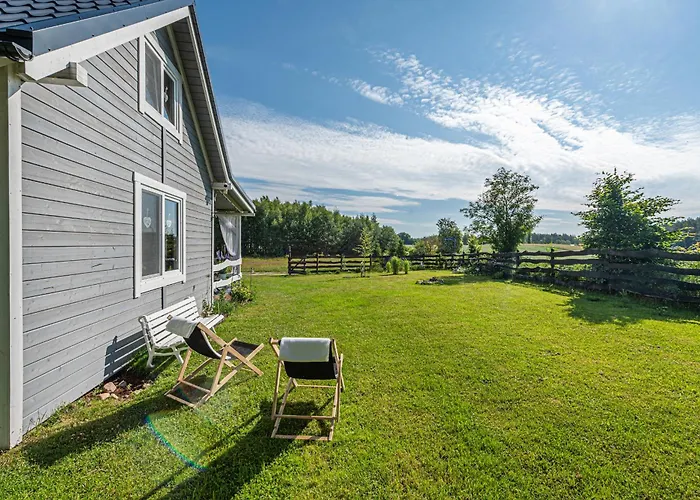 Pod Zurawiem Urokliwy Na Kaszubach Prázdninový dům *